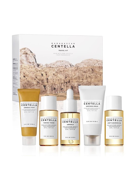 Skin1004  Madagascar Centella Travel Kit - travel size verzorgingsset - voorkant 2 undefined