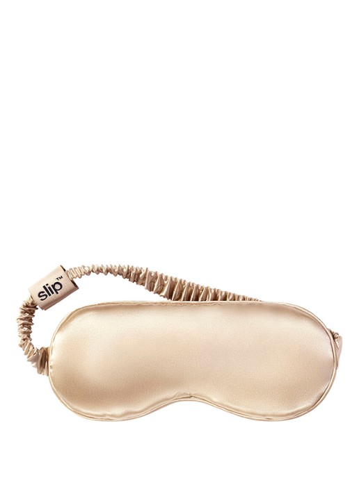 slip Silk Sleep Mask - slaapmasker van zijde - voorkant 2 beige