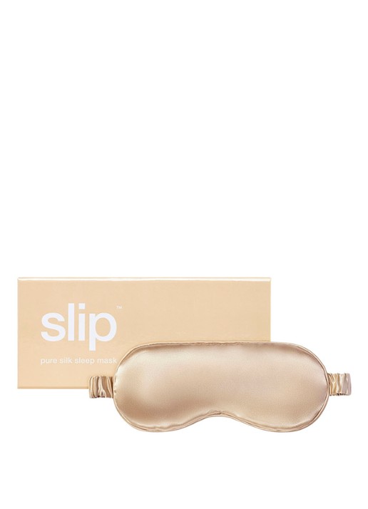 slip Silk Sleep Mask - slaapmasker van zijde - voorkant 3 beige
