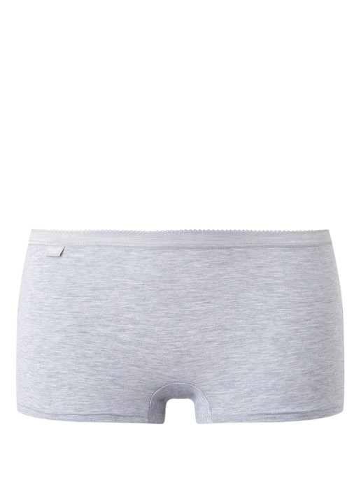 Sloggi Basic midi shorty - voorkant 3 grijsmele