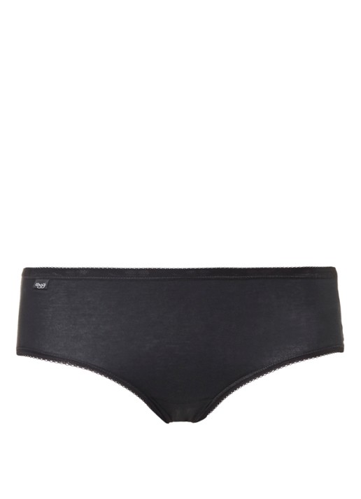 Sloggi Basic Midi slip - voorkant zwart