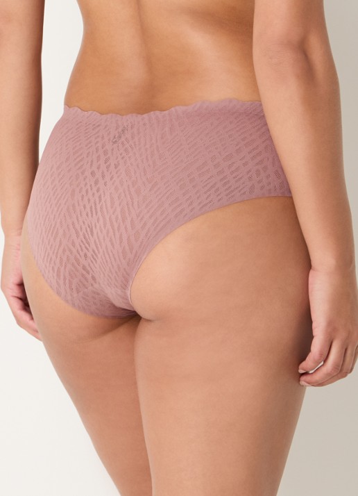 Sloggi Bliss naadloze hipster - achterkant oudroze