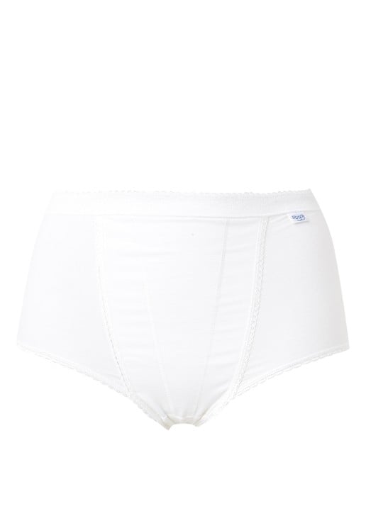 Sloggi Control maxi tailleslip - voorkant wit