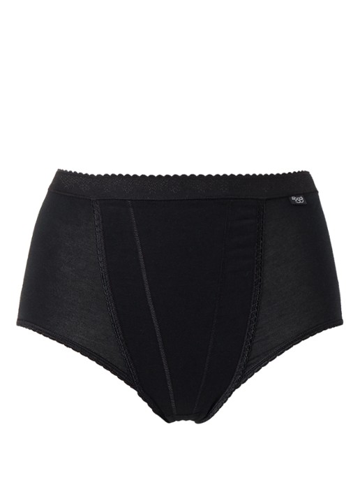 Sloggi Control maxi tailleslip - voorkant 3 zwart