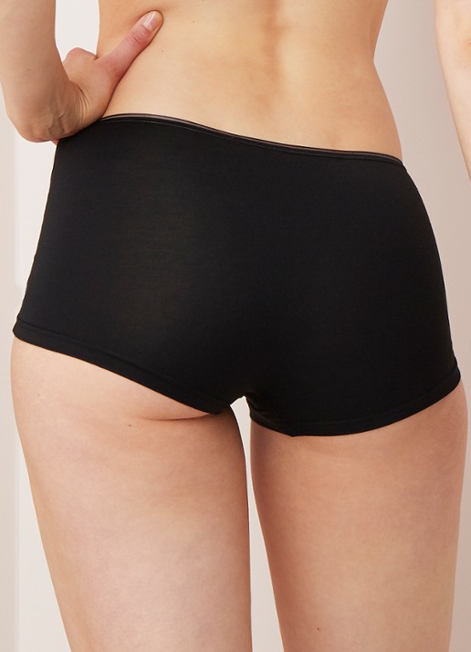 Sloggi Feel Sensational shorty - achterkant zwart
