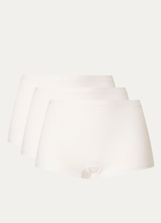 Sloggi Go Daily shorty in 3-pack - voorkant wit