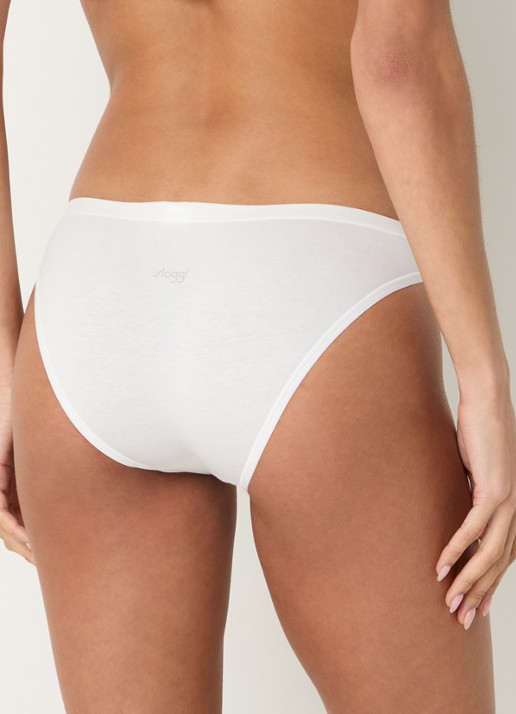 Sloggi Go Daily slip in 3-pack - achterkant 4 gebroken wit