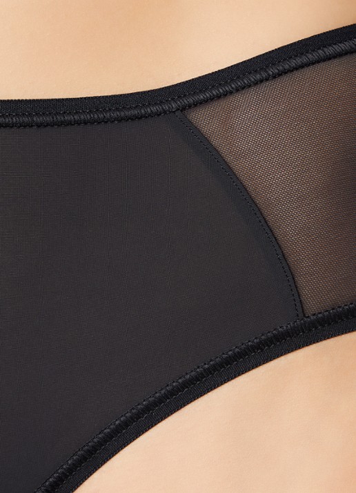 Sloggi Soft ADAPT hipster met mesh - detail 4 zwart