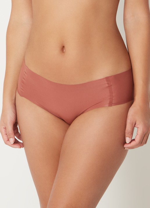 Sloggi Zero Feel 2.0 naadloze hipster - detail 2 roodbruin