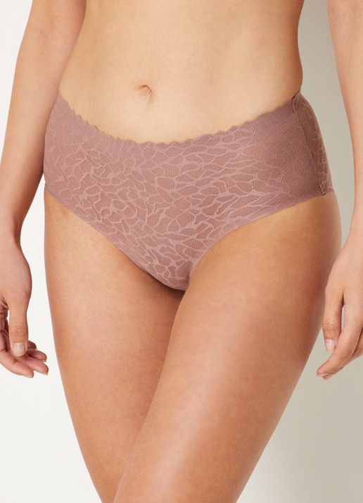 Sloggi ZERO Feel Lace slip van kant - detail 4 oudroze