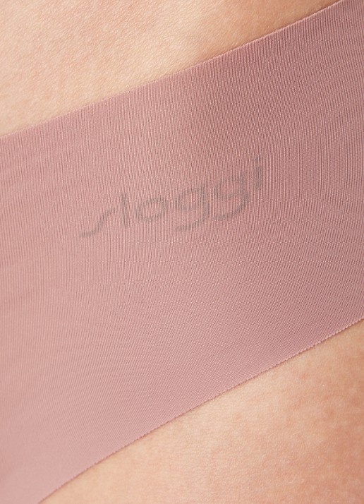 Sloggi ZERO Microfibre naadloze string - detail 4 bruin
