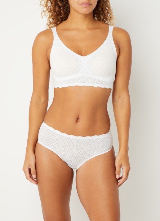 Sloggi Zero sport bh met light support en uitneembare vulling