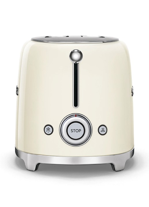 SMEG 50's Style broodrooster 2-slots TSF01CREU - achterkant crème