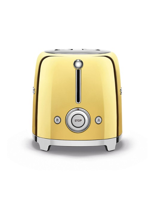 SMEG 50's Style broodrooster 2-slots TSF01GOEU - detail 3 goud