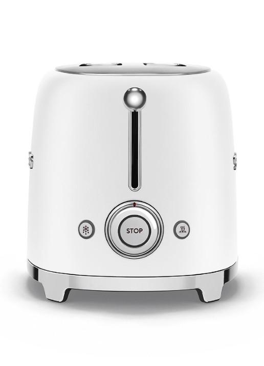 SMEG 50's Style broodrooster 2-slots TSF01WHMEU - achterkant 4 mat wit