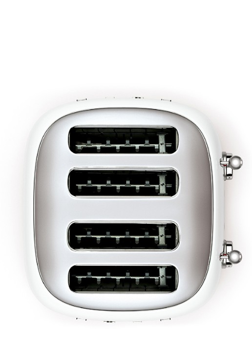 SMEG 50's Style broodrooster TSF03WHEU - detail wit