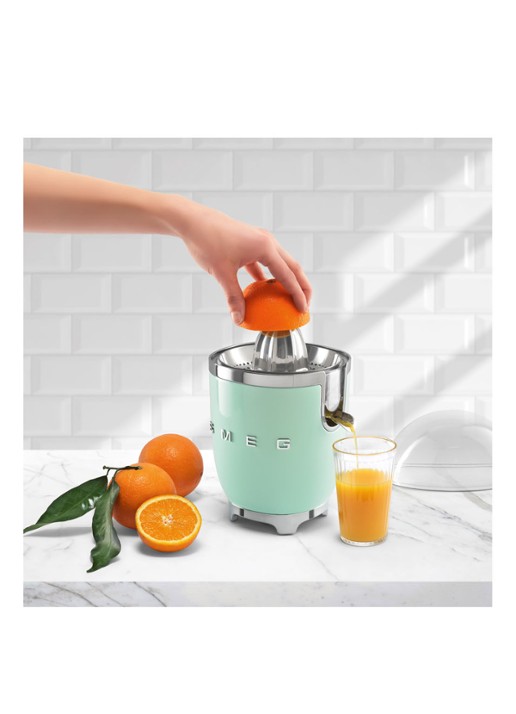 SMEG 50's Style citruspers CJF11PGEU - voorkant 2 watergroen
