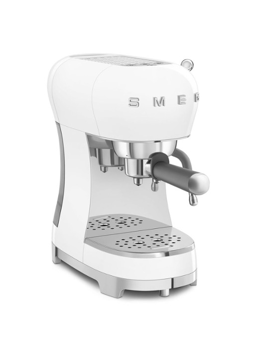 SMEG 50's Style espressomachine ECF02WHEU - achterkant 4 wit