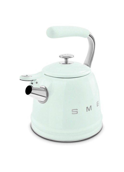 SMEG 50's Style fluitketel 2,3 liter WKF01 - voorkant 6 zeegroen