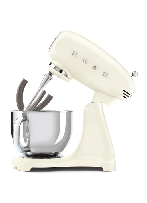 SMEG 50's Style keukenmachine 4,8 liter SMF03CREU - voorkant 6 crème