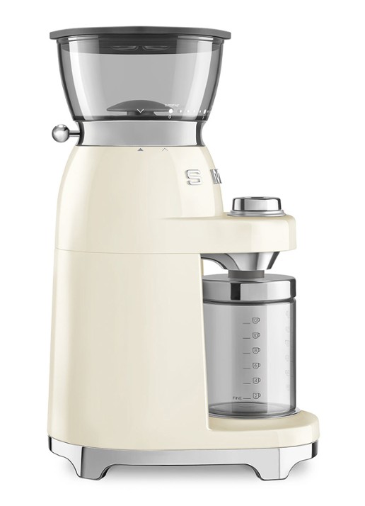 SMEG 50's Style koffiemolen CGF03 - voorkant 4 beige