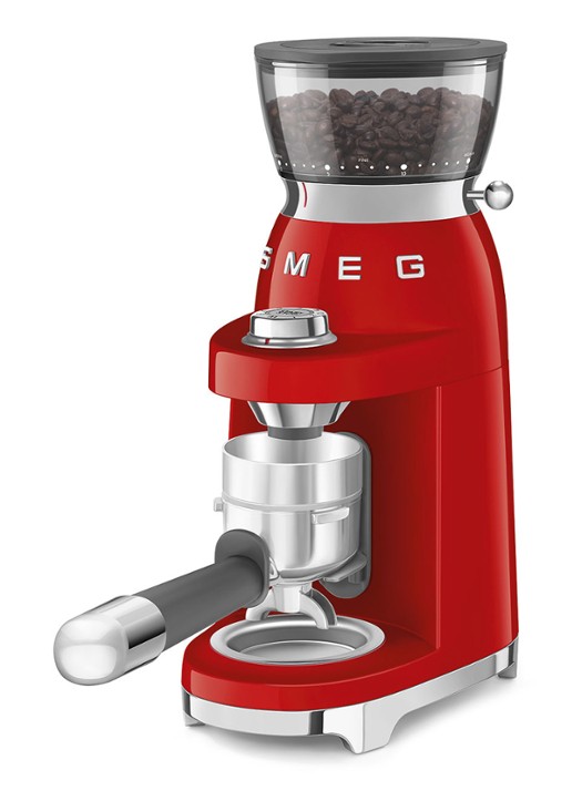 SMEG 50's Style koffiemolen CGF03 - achterkant 4 rood