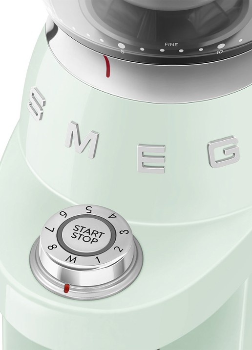 SMEG 50's Style koffiemolen CGF03 - detail mint
