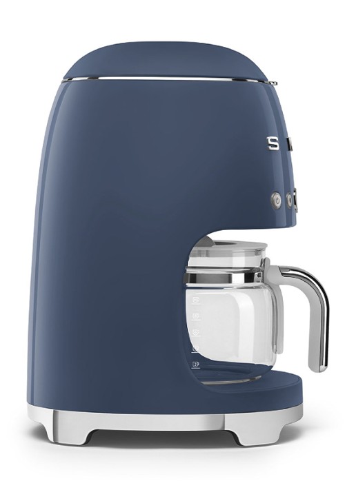 SMEG 50's Style koffiezetapparaat DCF02NBEU - achterkant donkerblauw