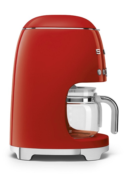 SMEG 50's Style koffiezetapparaat DCF02RDEU - achterkant 3 rood