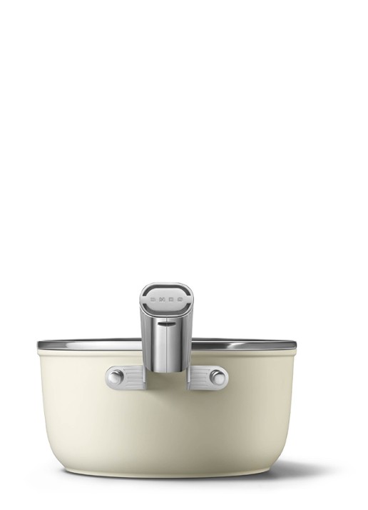 SMEG 50's Style sauspan Ø20 cm - achterkant beige