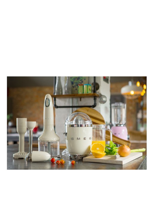 SMEG 50's Style staafmixer set HBF22CREU - detail 5 creme