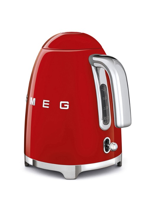 SMEG 50's Style waterkoker 1,7 liter KLF03RDEU - achterkant 3 rood