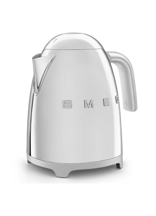 SMEG 50's Style waterkoker 1,7 liter KLF03SSEU - voorkant 3 steel