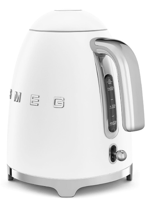 SMEG 50's Style waterkoker 1,7 liter KLF03WHMEU - achterkant 2 mat wit