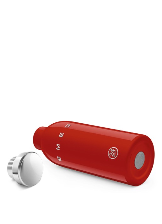 SMEG Clima waterfles 50 cl - voorkant 2 rood