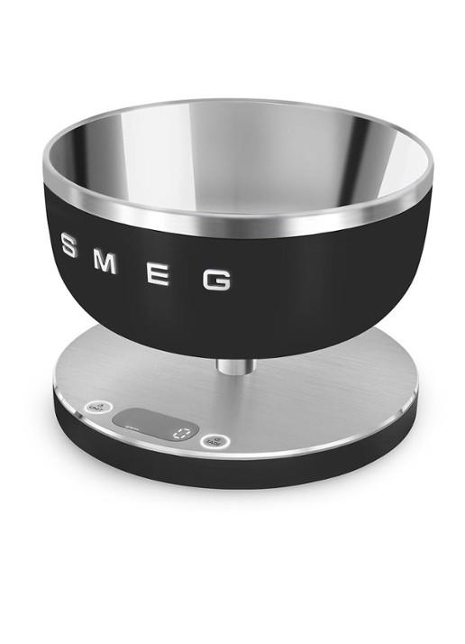 SMEG Collezione keukenweegschaal  - voorkant 5 zwart