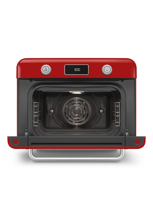 SMEG Combi stoomoven COF01 - detail 4 rood