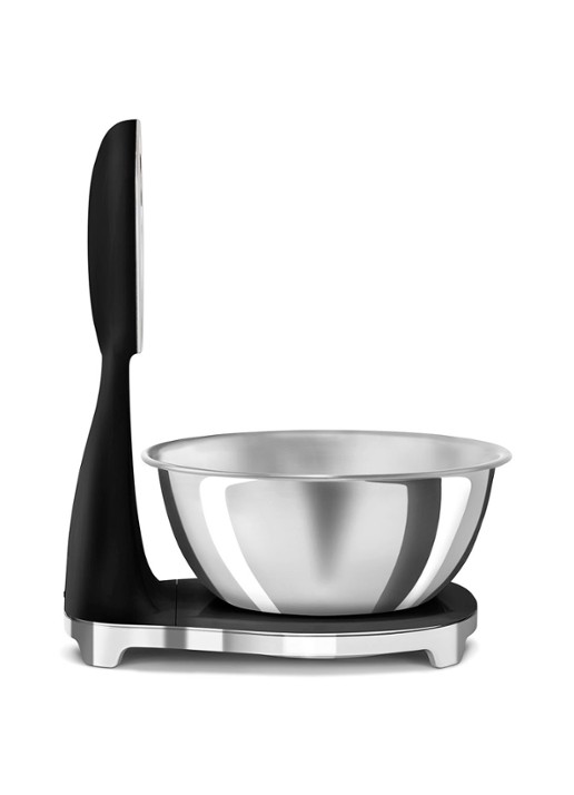SMEG Digitale analoog keukenweegschaal - detail 3 zwart