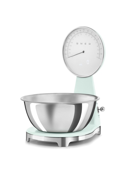 SMEG Digitale analoog keukenweegschaal - voorkant 3 mint