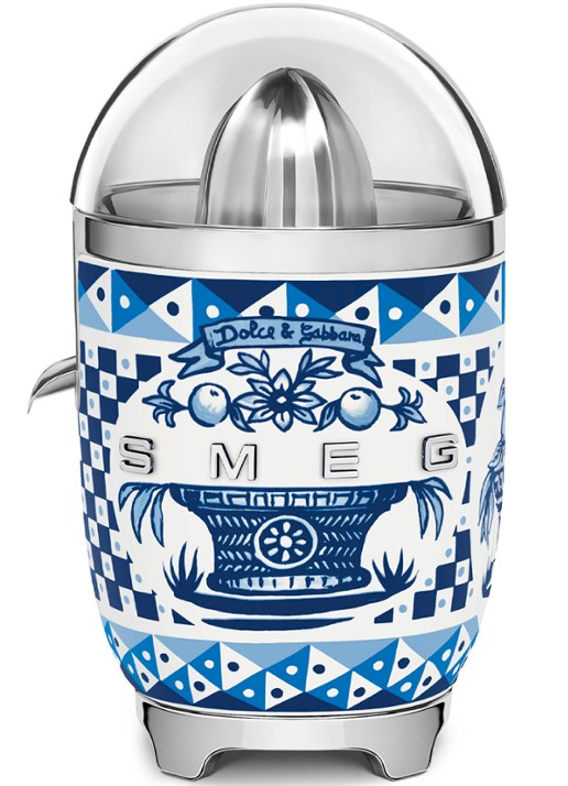 SMEG Dolce & Gabbana Blu Mediterraneo citruspers CJF01DGBEU