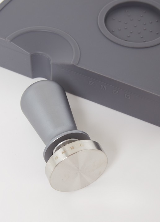 SMEG Koffie Tamper ECTS01 2-delig - voorkant 2 grijs
