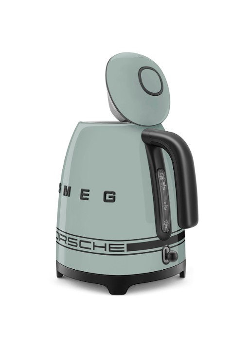 SMEG Porsche waterkoker 1,7 liter KLF03 - achterkant lindegroen
