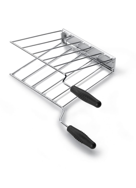 SMEG Sandwich rek voor broodrooster set van 2 - detail rvs