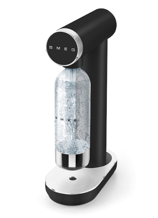 SMEG Sodamaker SKC01SBM - voorkant zwart