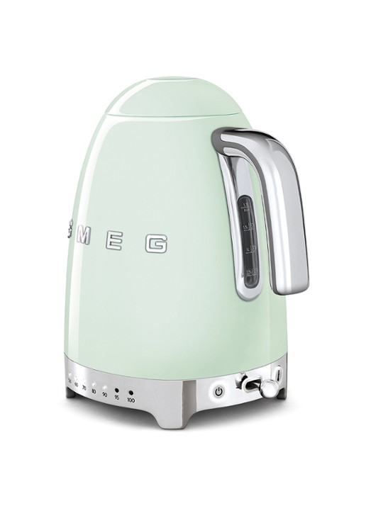 SMEG Waterkoker 1,7 liter KLF04PGEU - achterkant 3 watergroen