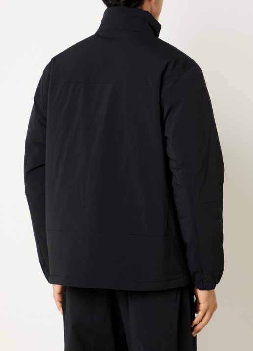 Snow Peak Softshell jack met steekzakken - achterkant 3 zwart