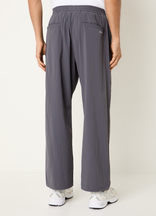 Snow Peak Wide fit broek met steekzakken - achterkant 3 antraciet