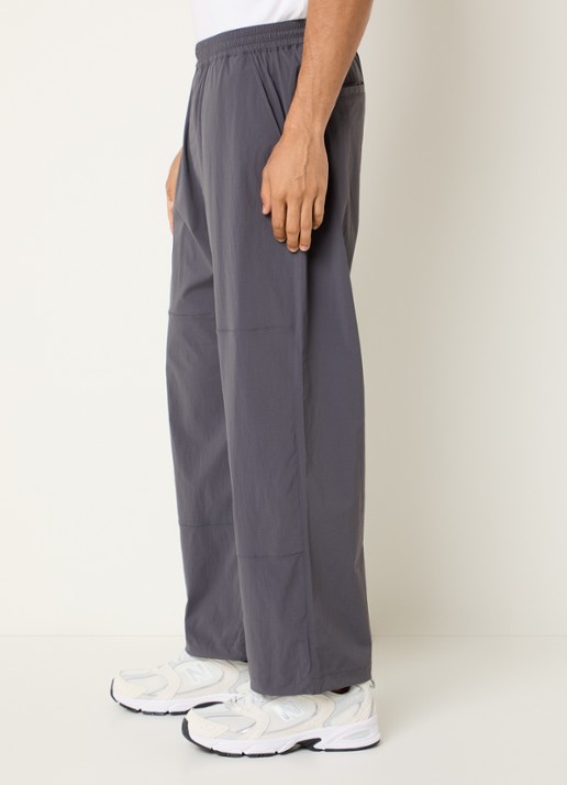 Snow Peak Wide fit broek met steekzakken - detail 5 antraciet