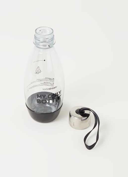 SodaStream My Only Bottle vulfles voor bruiswater 623 ml  - detail zwart