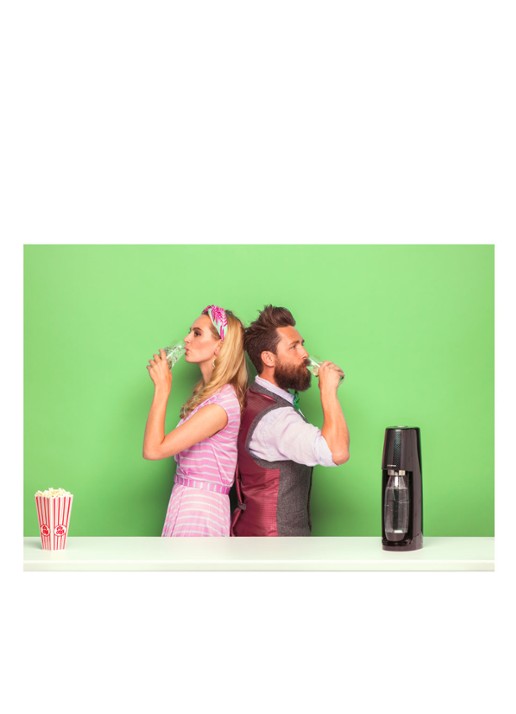 SodaStream Spirit bruiswatermaker megapack met 3 flessen en een Co2-cilinder - detail 6 zwart